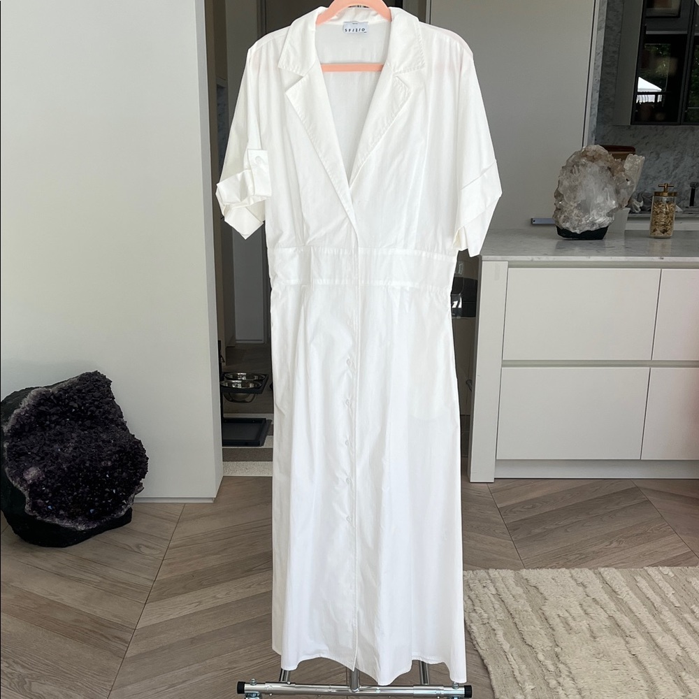 White Women's Dress
